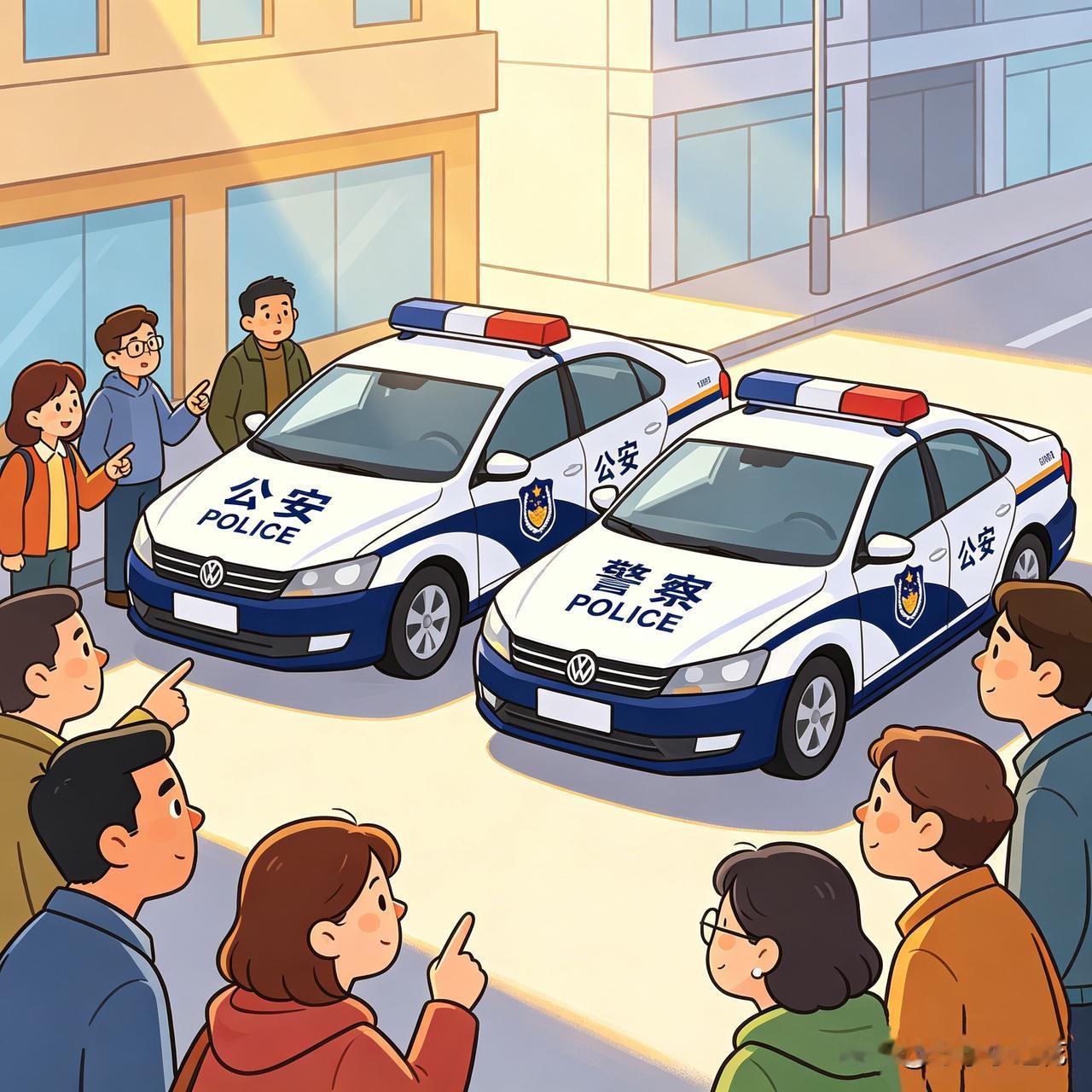 警车有的写公安、有的写警察？看完终于搞懂区别了！

常有人好奇，为啥警车有的写“