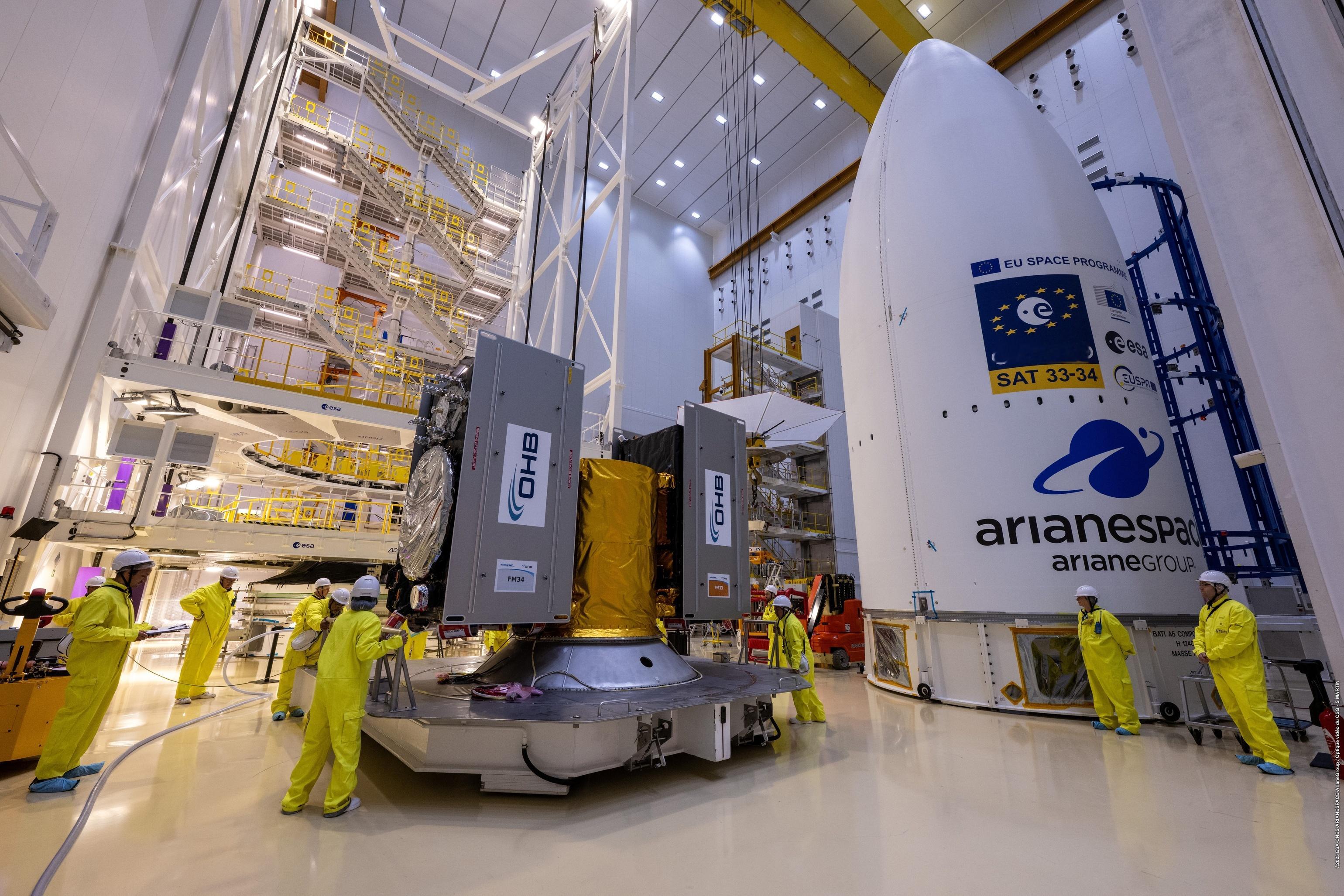 【阿丽亚娜6运载火箭VA266任务瞄准12月17日发射】欧洲阿丽亚娜航天公司（A