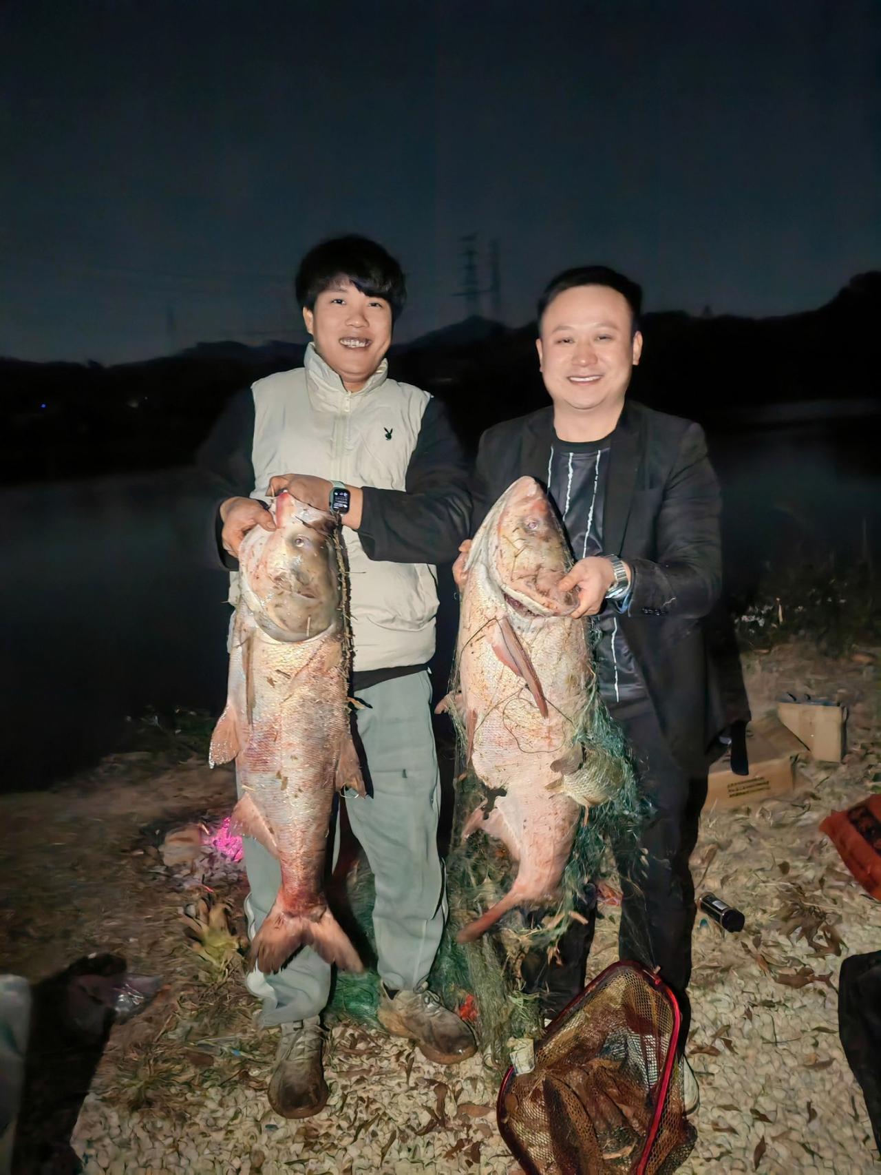 野钓巨物 祝大家年年有鱼 好大一条鱼