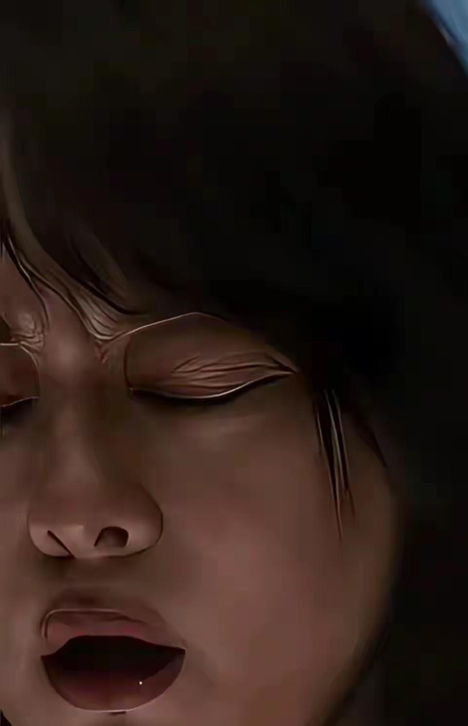 孙俪这是怎么了？看表情感觉是既享受又有点痛苦的样子。孙俪在新剧危险关系中真的付出