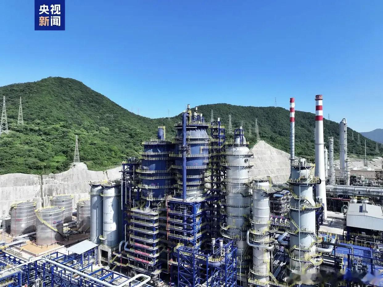 【中国🇨🇳海油大型炼化一体化项目全面建成】这个项目的建成对推动国家重质油高效