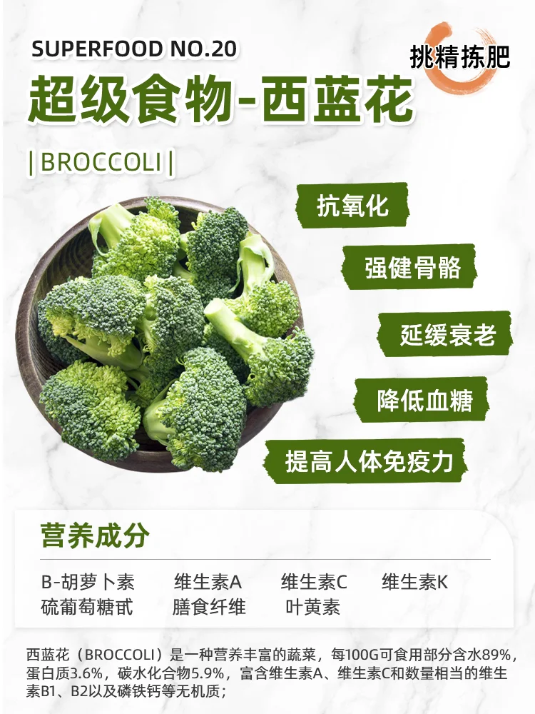 超级食物vol.20|西蓝花🥦蔬菜之王