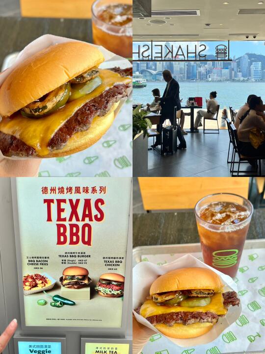 谁懂啊！！一人食就来吃Shake Shack🍔