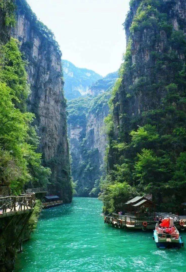 这一站，山西长治 八泉峡！

⭐️景区亮点 
⭐️ 💫先5分钟观光车，下来走2