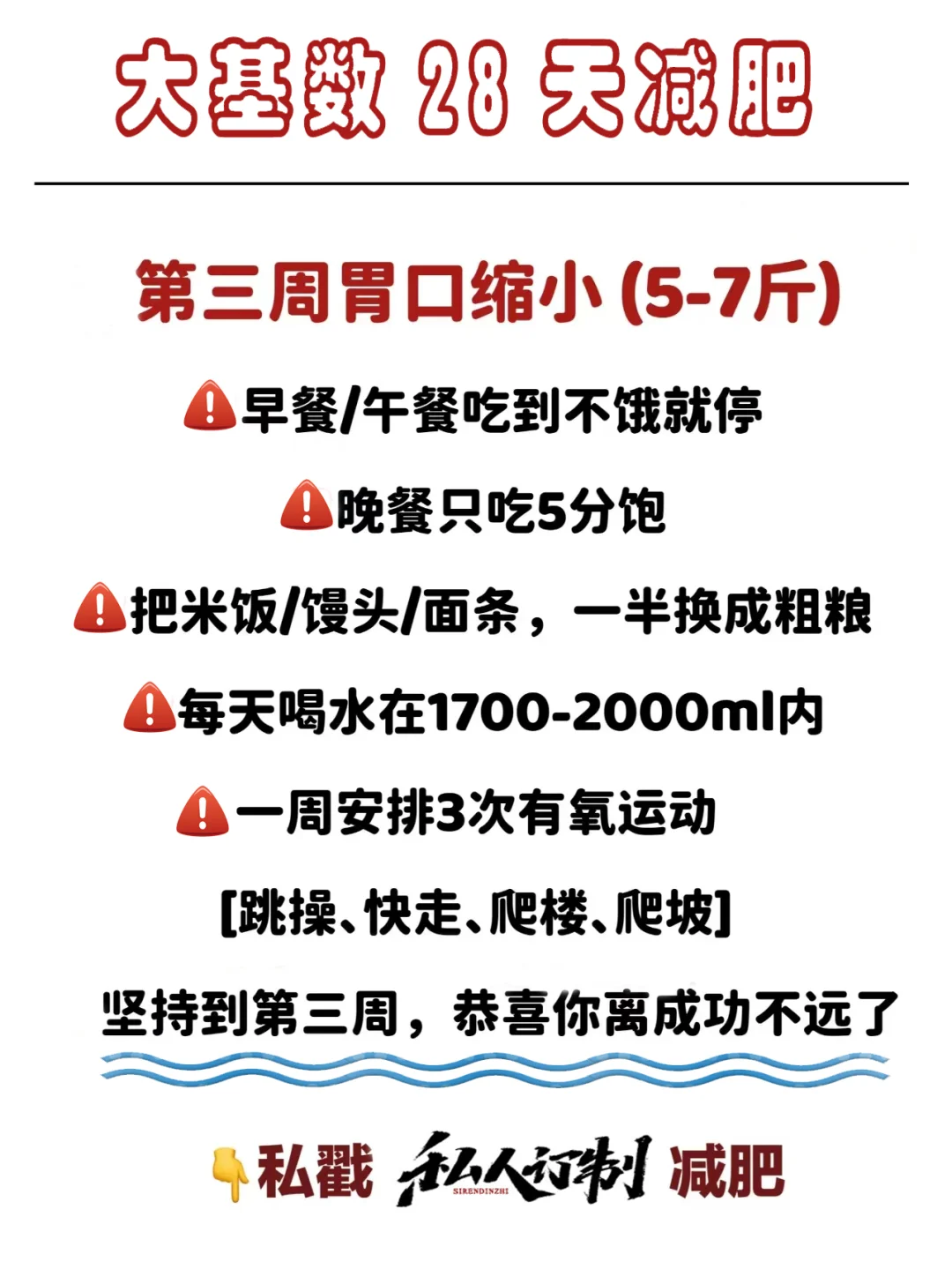 大基数28天快速烧脂
