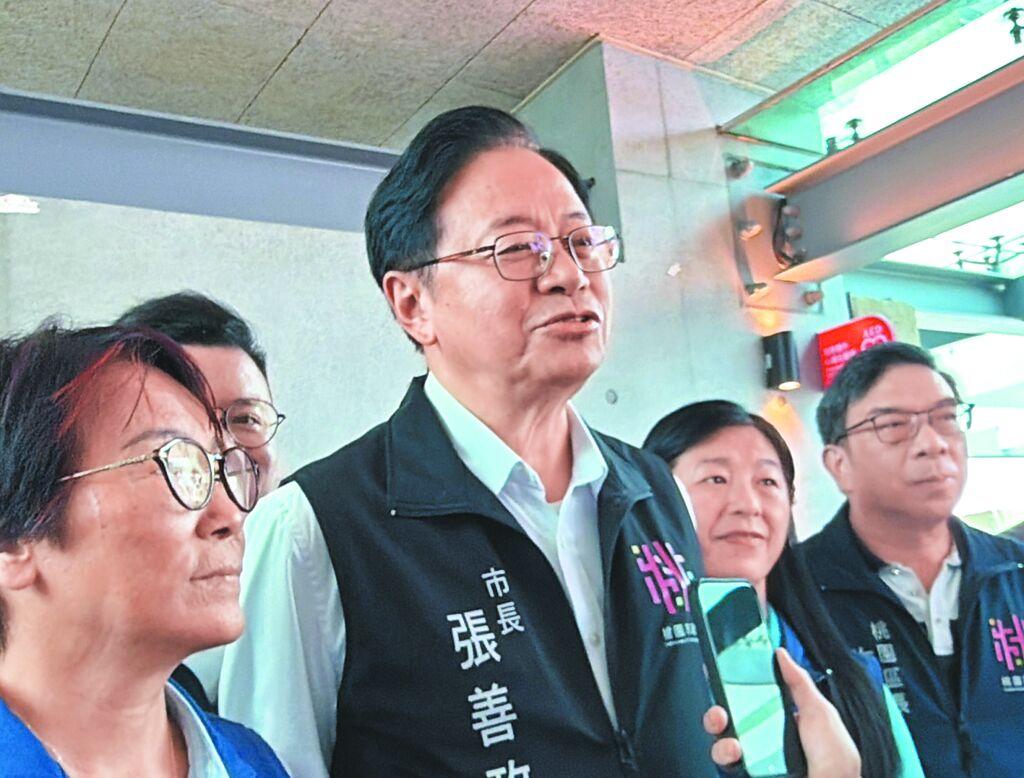 可负担宅卡关 张善政：好政策别放冰箱
桃园市长张善政力推“可负担住宅”政策，在自