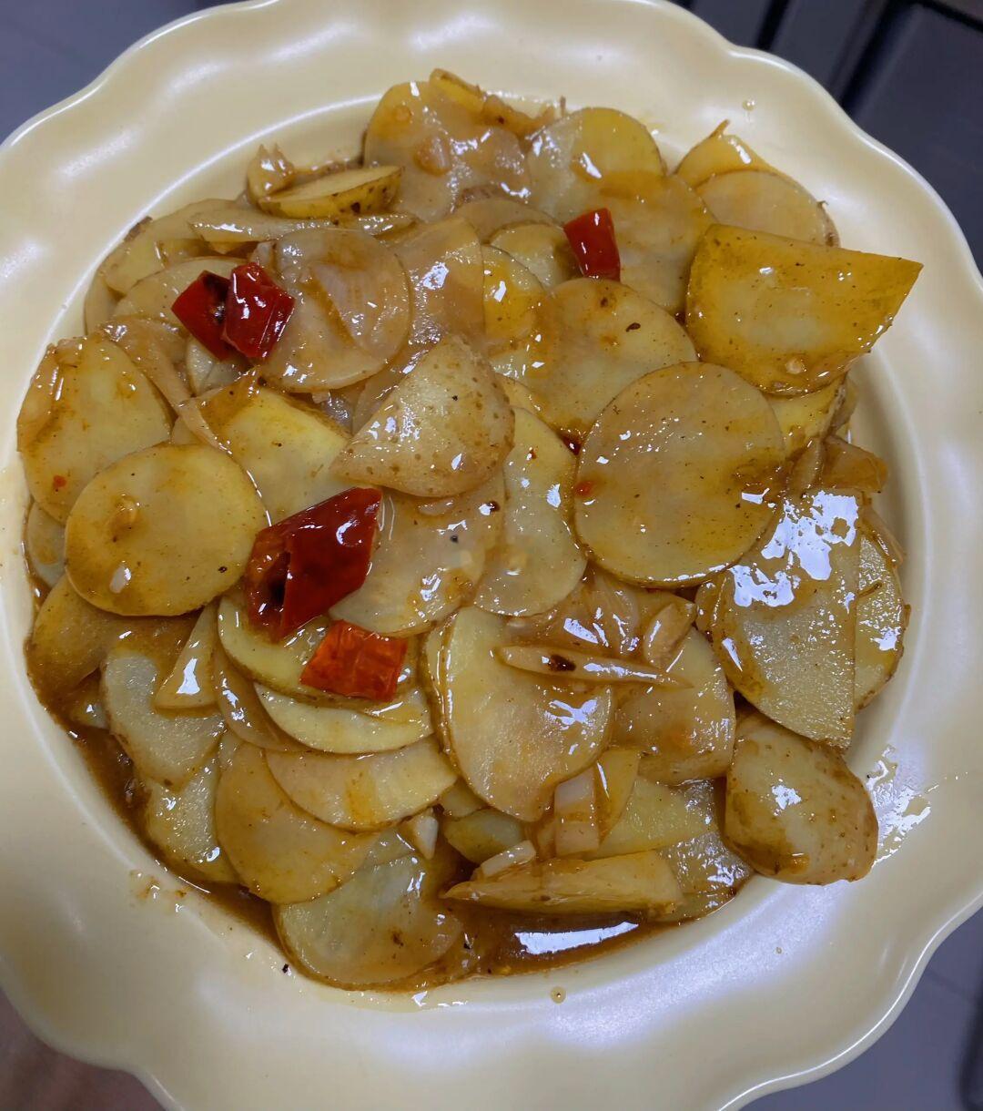 🌟锁边土豆片🌟就是土豆最简单好吃的做法！