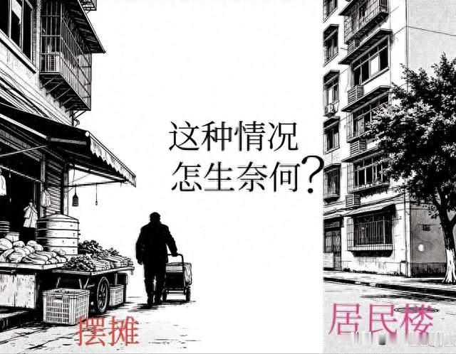 一边是养家摆摊，一边是居民嫌吵闹，这种情况该怎么平衡，支个招