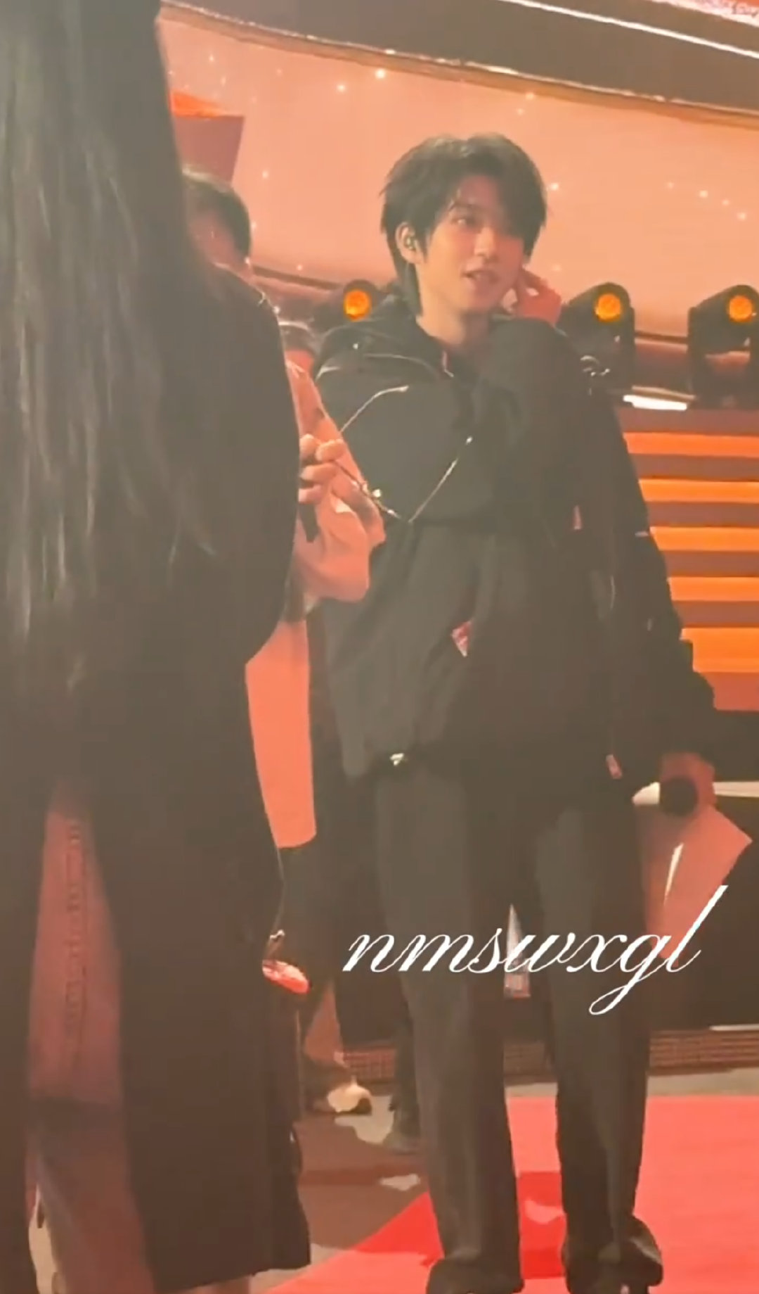 贺峻霖北京国际电影节彩排贺峻霖北影节开幕式彩排 贺峻霖北京国际电影节彩排，氛围专