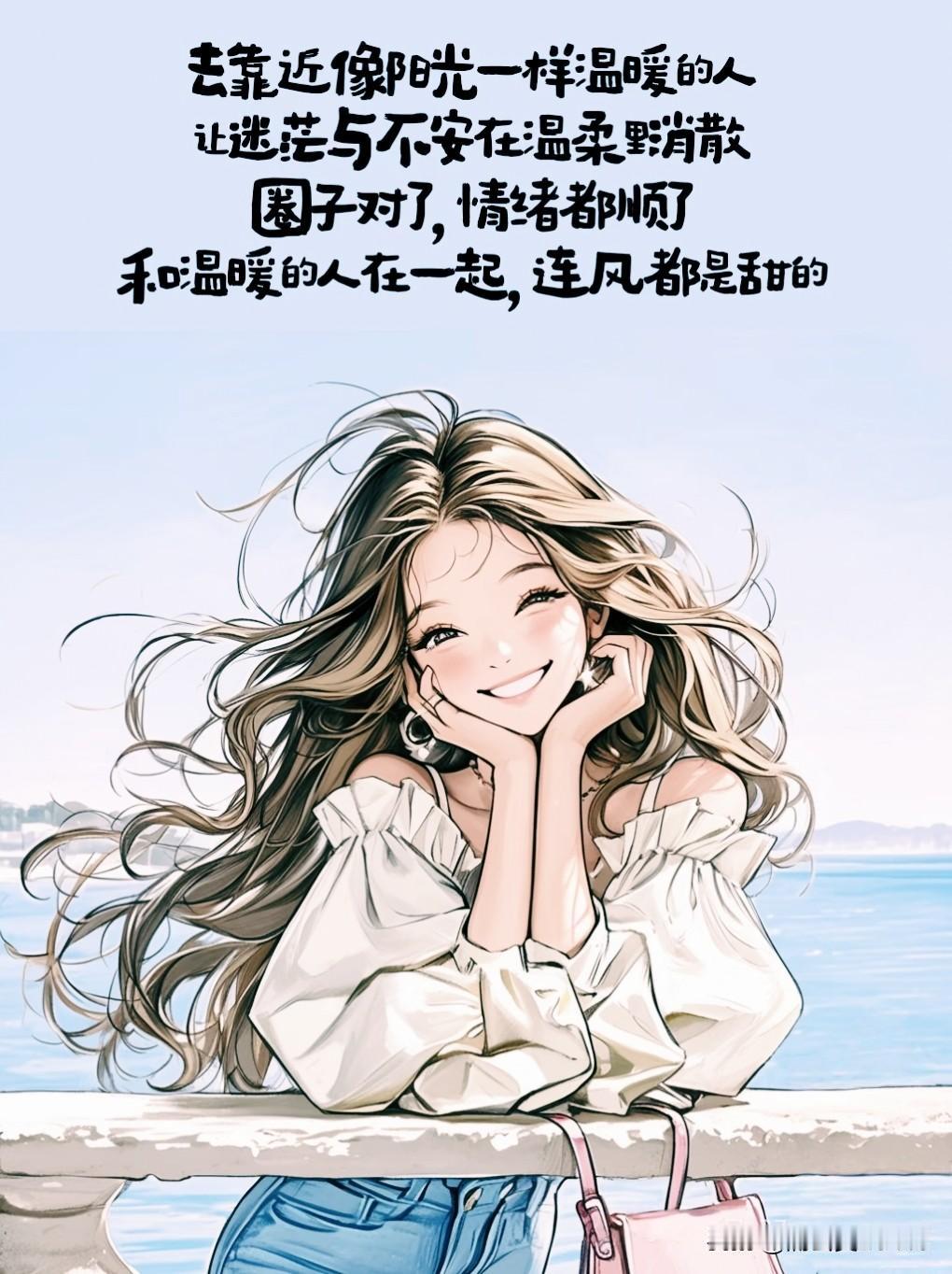 人到了一定年纪，形象对自己很重要。

所以要养一脸喜气、

每天照照镜子，嘴角往