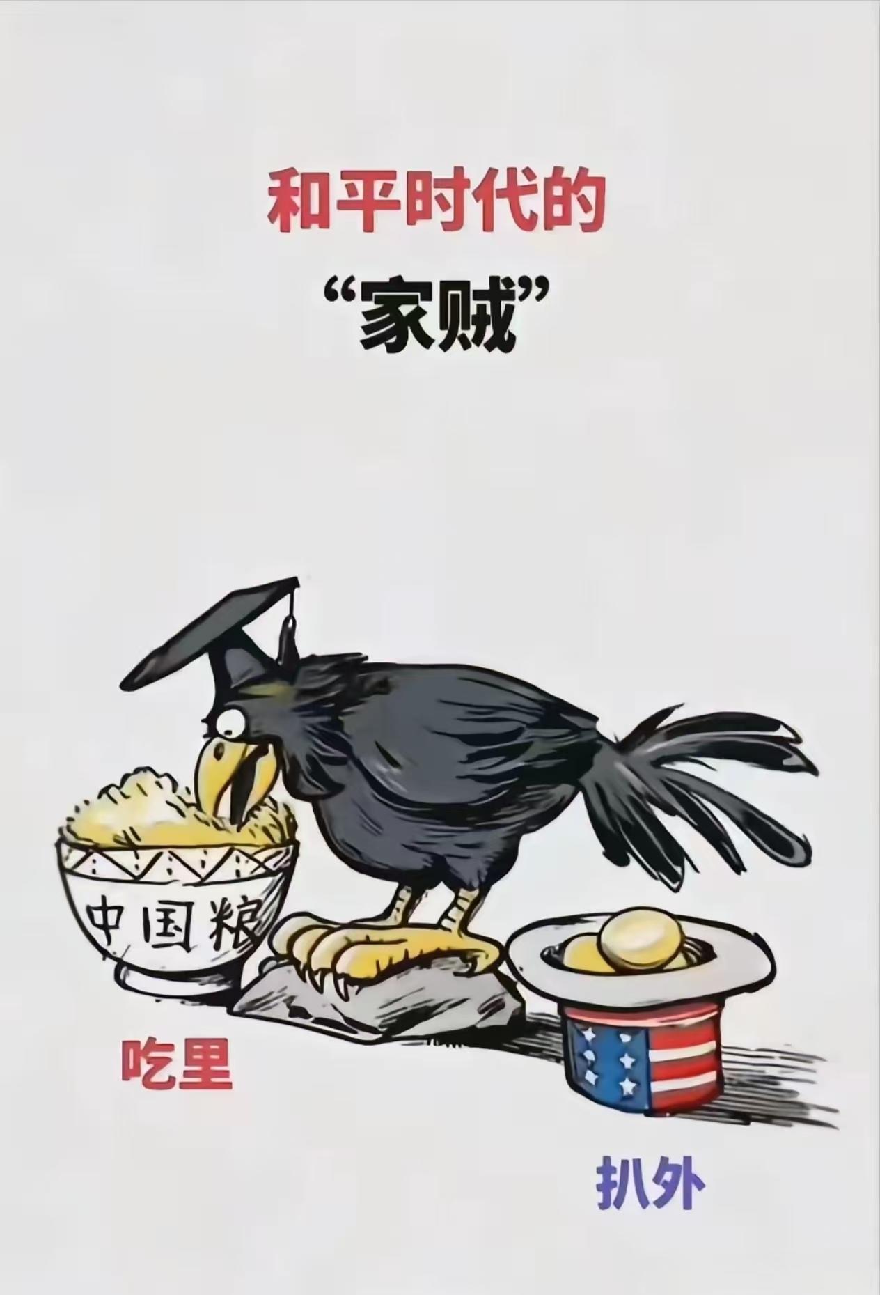 和平年代最要防的就是“家贼”。
这种“和平时代的家贼”，往往披着高学历、精英的外