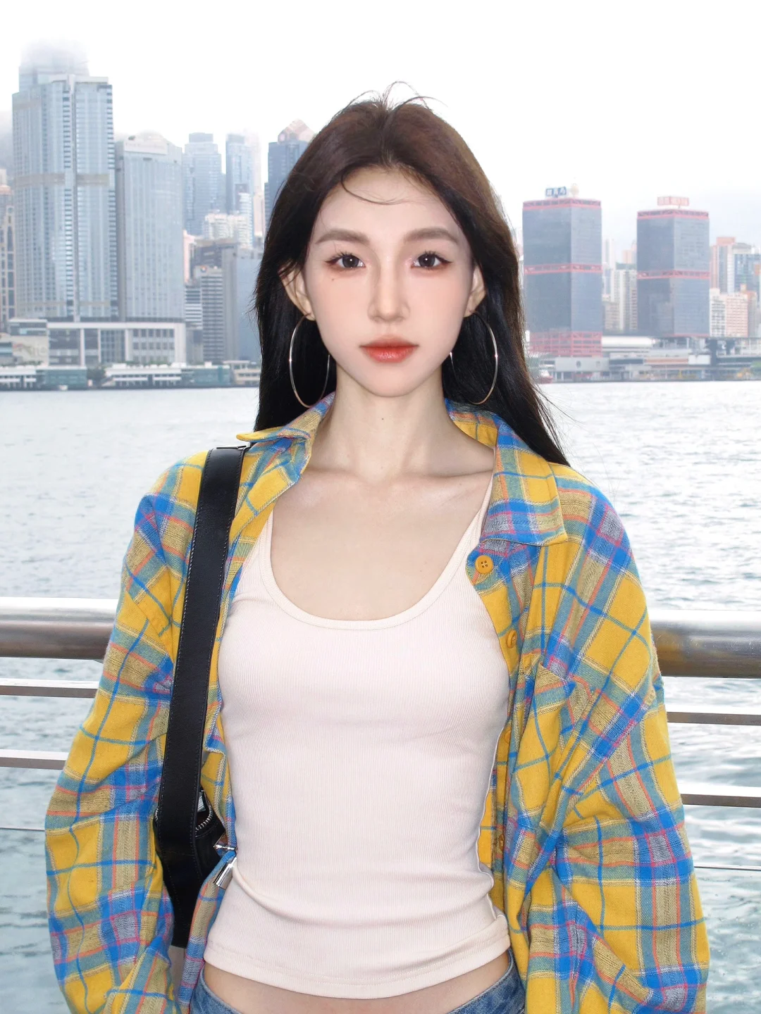阴天的香港
