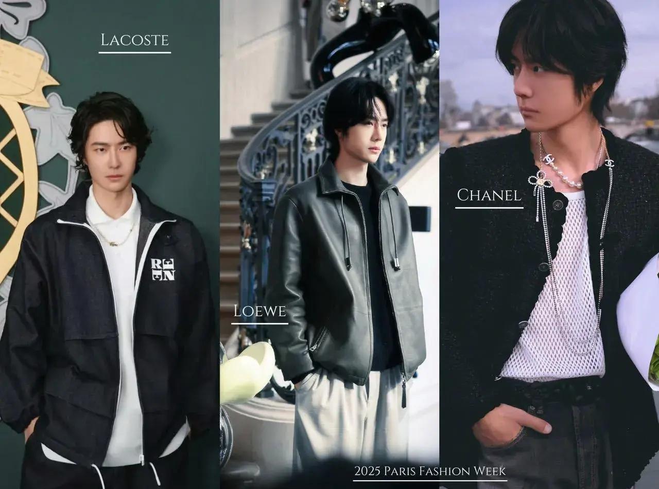 王一博巴黎时装周行程🈶！摩托姐姐们准备好追星啦！！！
又一次真正的三奢最高代言