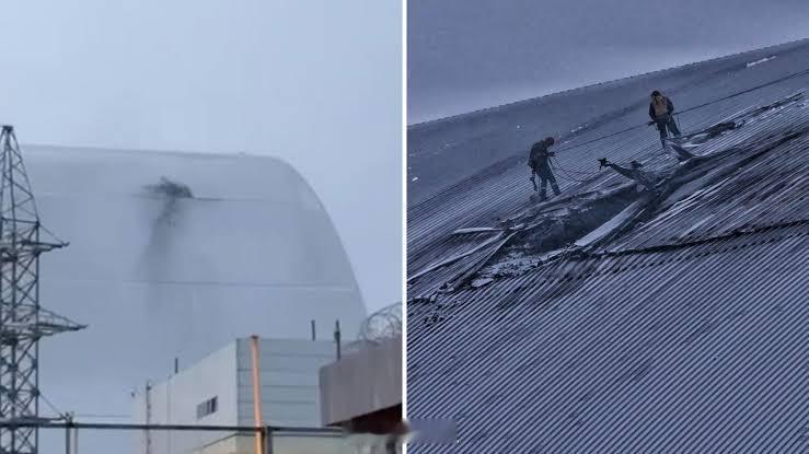 覆盖在切尔诺贝利事故废墟之上的防护罩已遭损坏，这引发了人们对于价值 20 亿美元