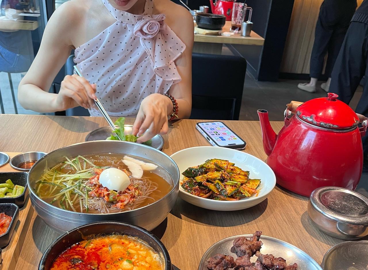 韩国料理测评 一起吃烤肉