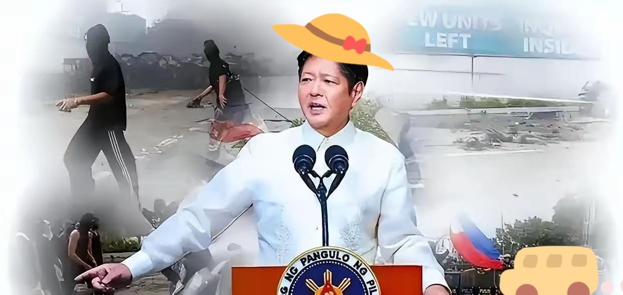 菲律宾彻底反水！民众围堵美使馆，焚烧美旗狂喊滚出去，小马科斯跪麻了

在美军大兵