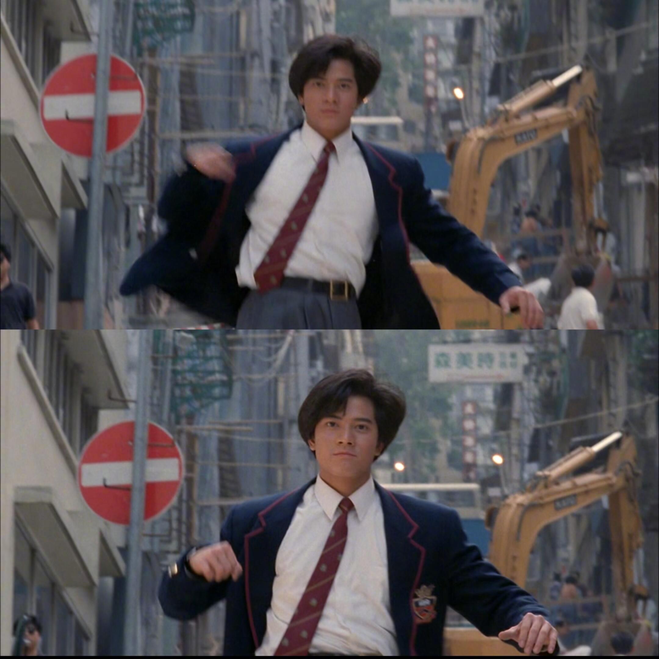 郭富城《逃学英雄传》戏份最少但最经典最出众