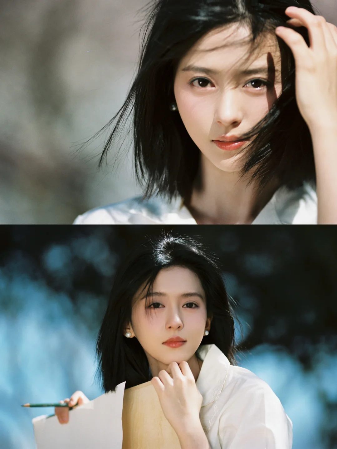 墙角开了一朵小花