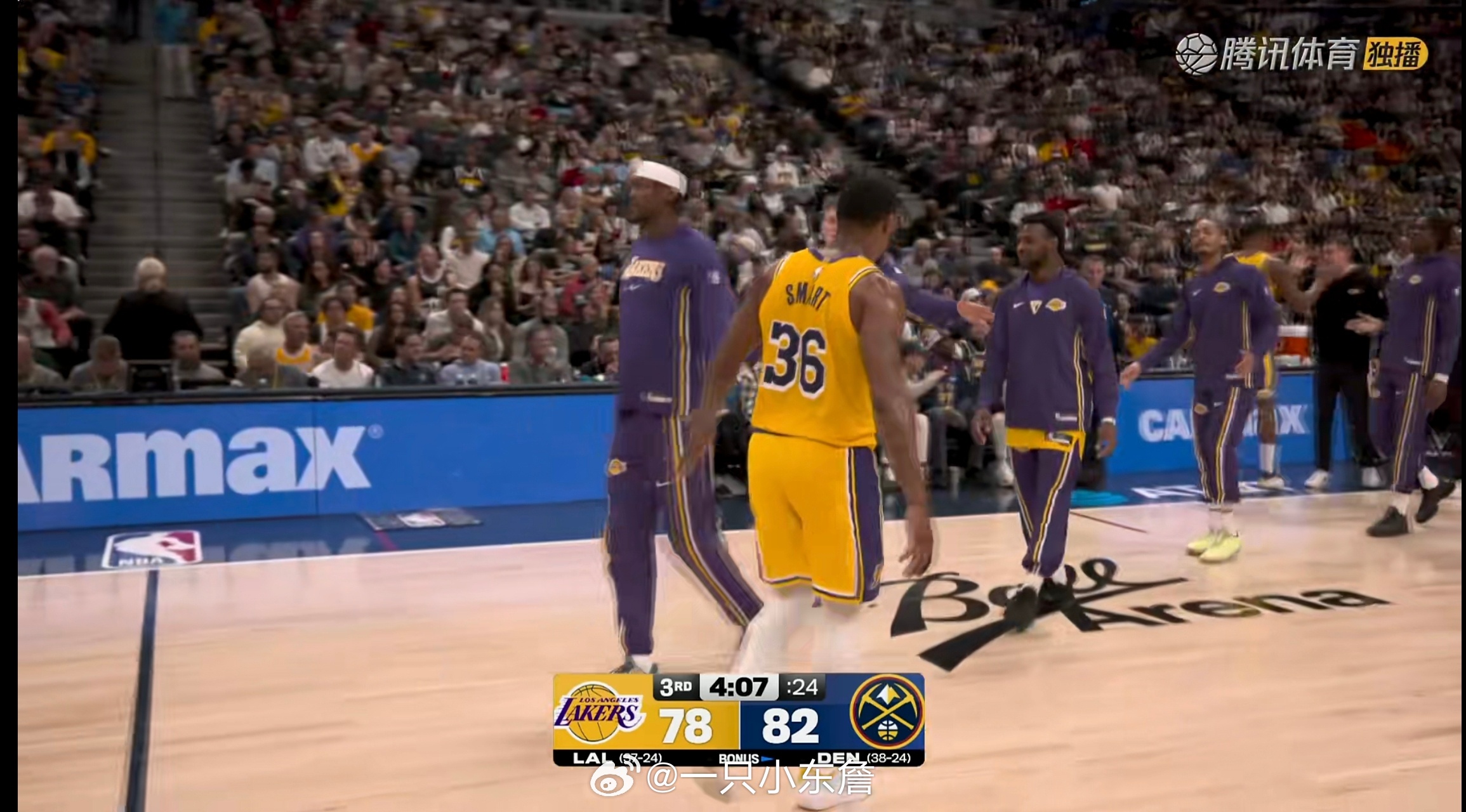 湖人的五小起作用了！湖人vs掘金