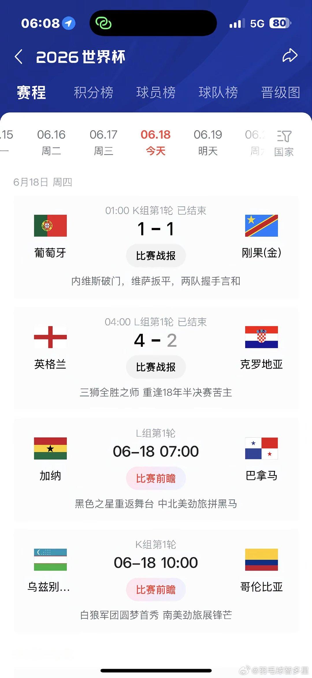 🇵🇹 世界杯