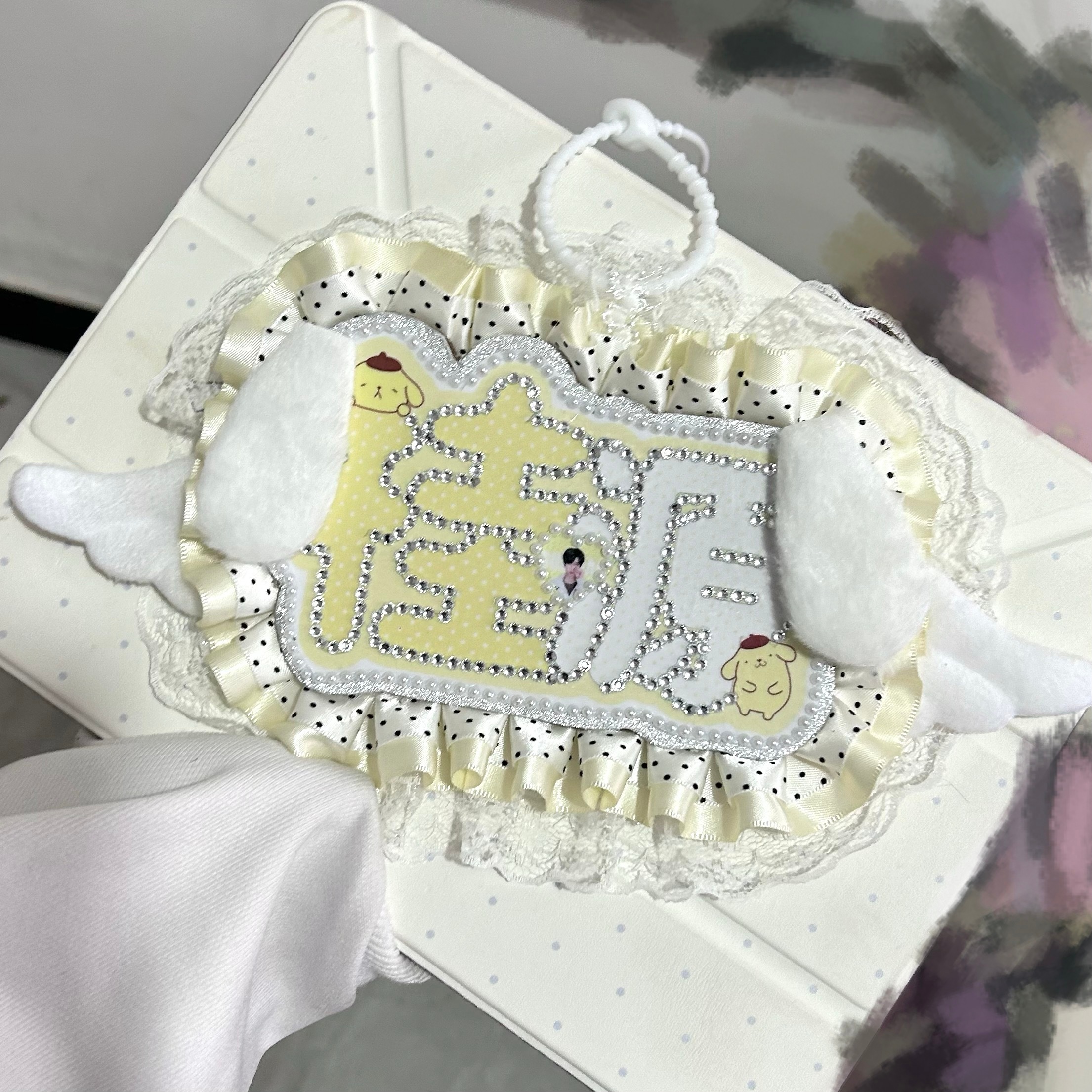 张桂源周边中转站  水钻姓名牌25💼 