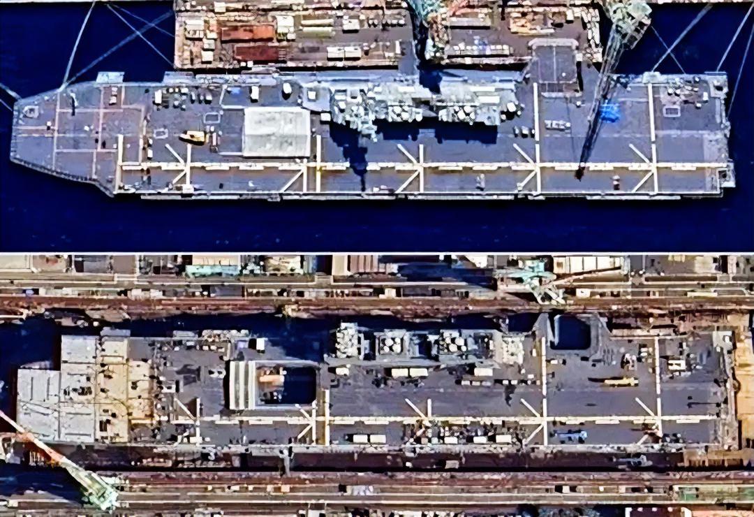 日本“出云”号是日本海上自卫队的所谓“直升机驱逐舰”，现在正在进行“航母化”改造