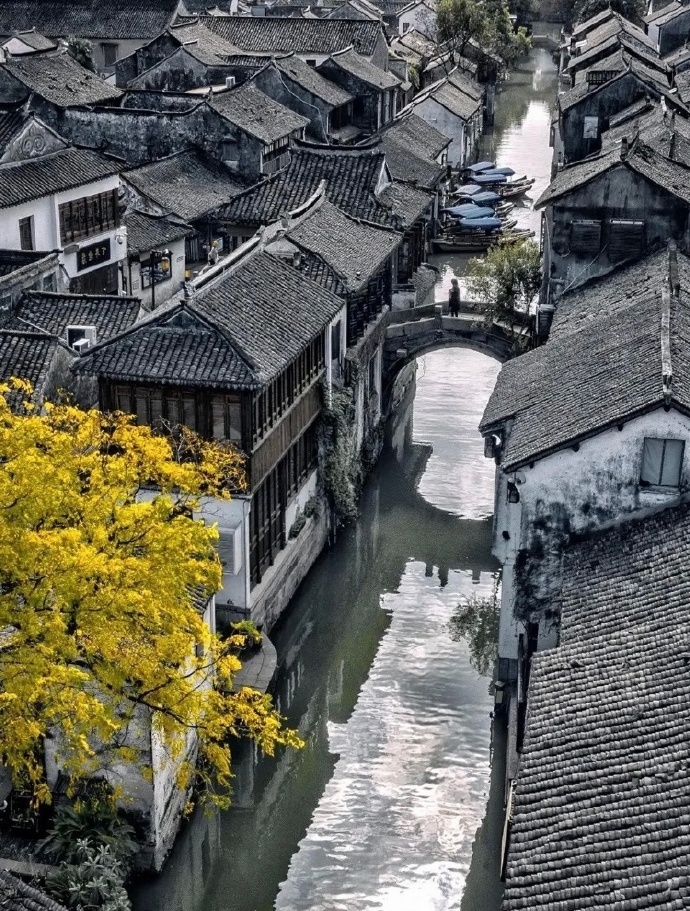 烟火人间气，梦回那西塘。 