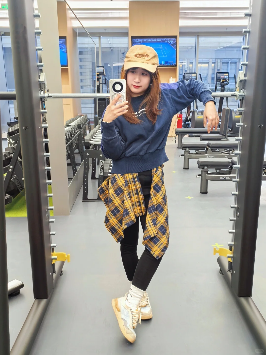 健身day🏋️‍♀️…冬天也要好好锻炼