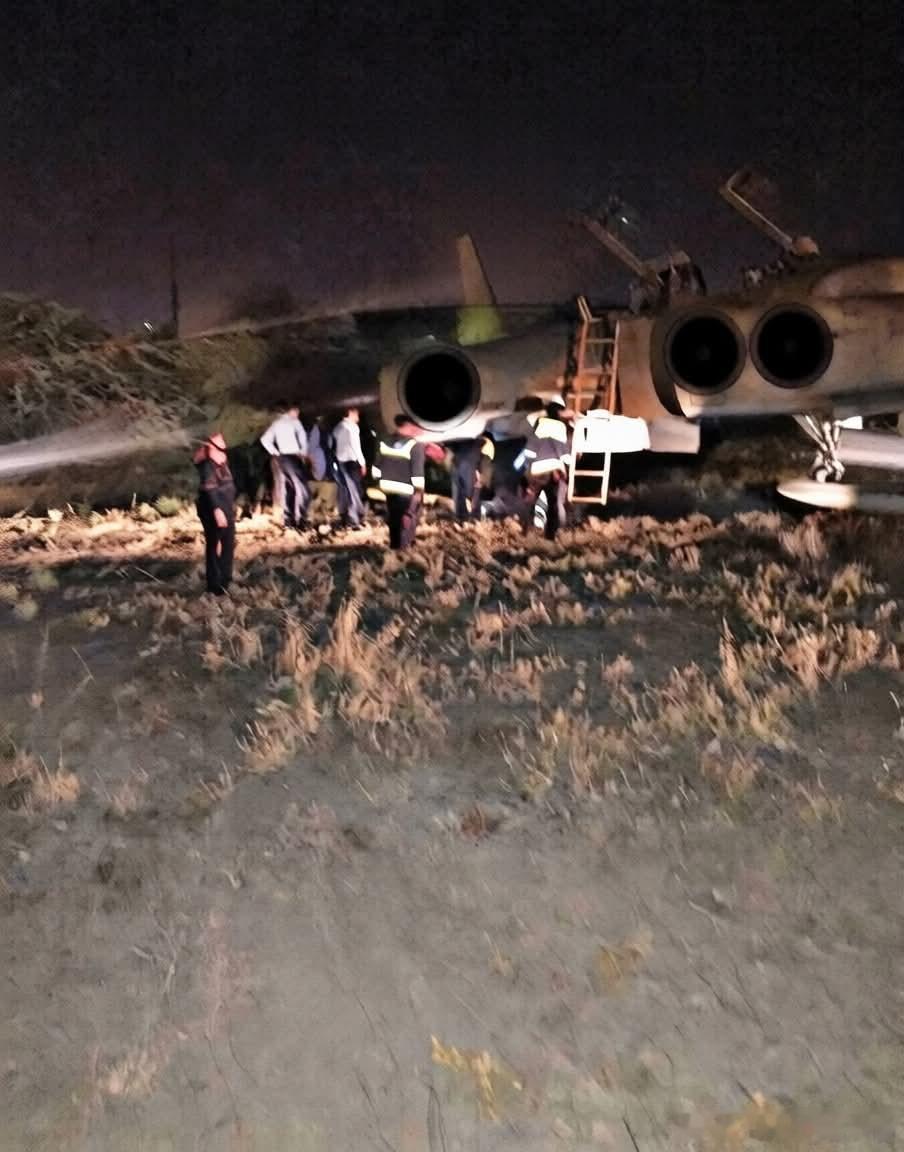 伊朗称对美实施反击圖像顯示伊朗空軍（IRIAF）一架F-4E幽靈II式戰鬥機在機