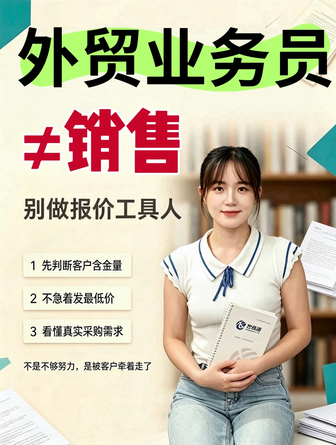 外贸业务员≠销售，别再把自己做成报价工具人