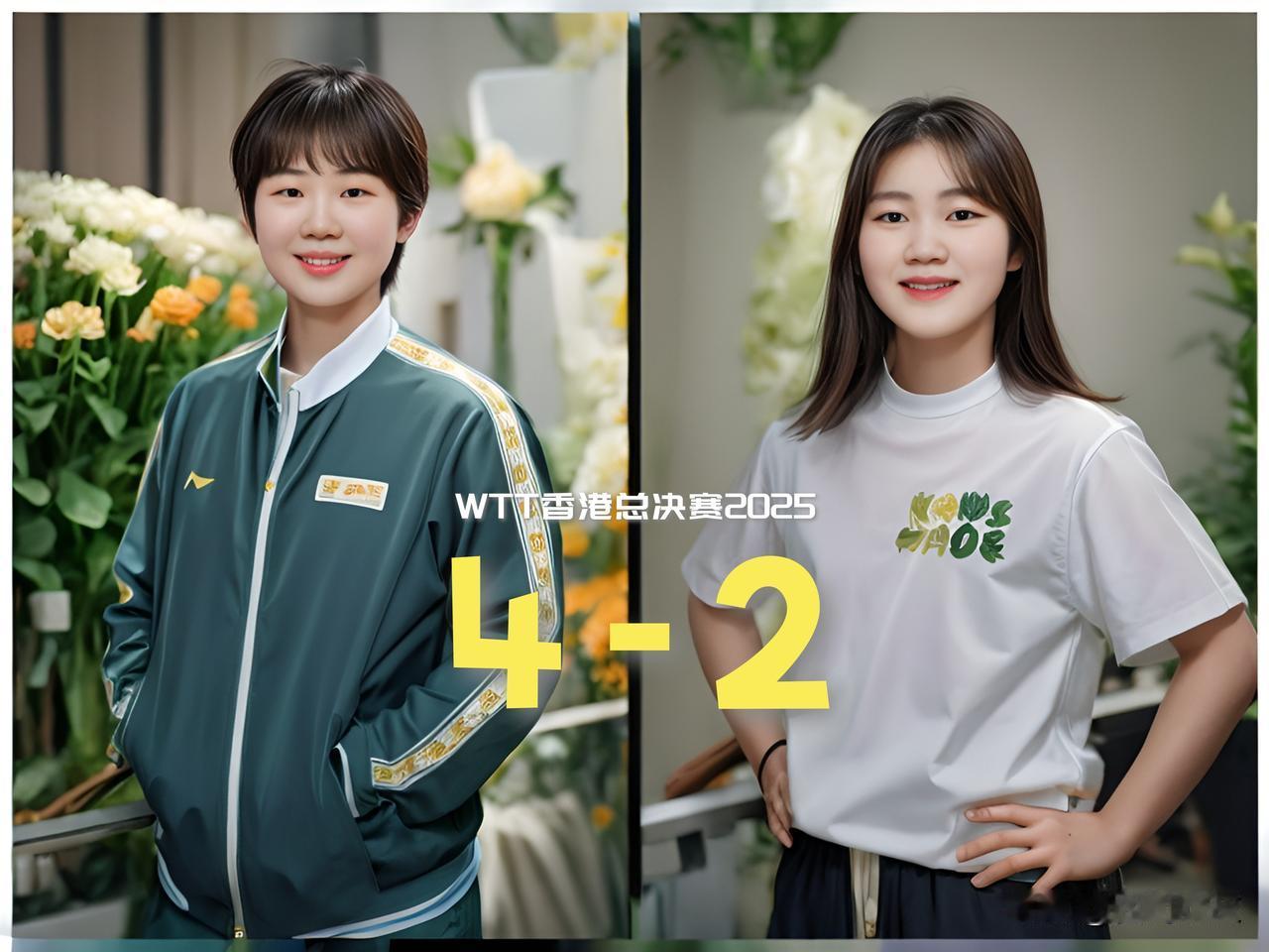 【国乒锁定女单四强第三席！蒯曼六局淘汰大藤沙月晋级！】

2025WTT香港总决