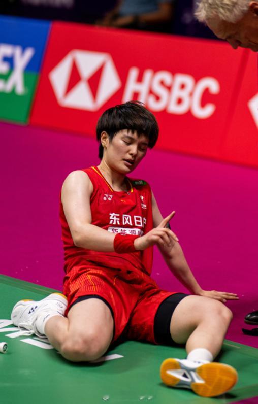 今天的王祉怡拼劲全力，值得更多👏2026印度羽毛球世锦赛中国羽毛球队