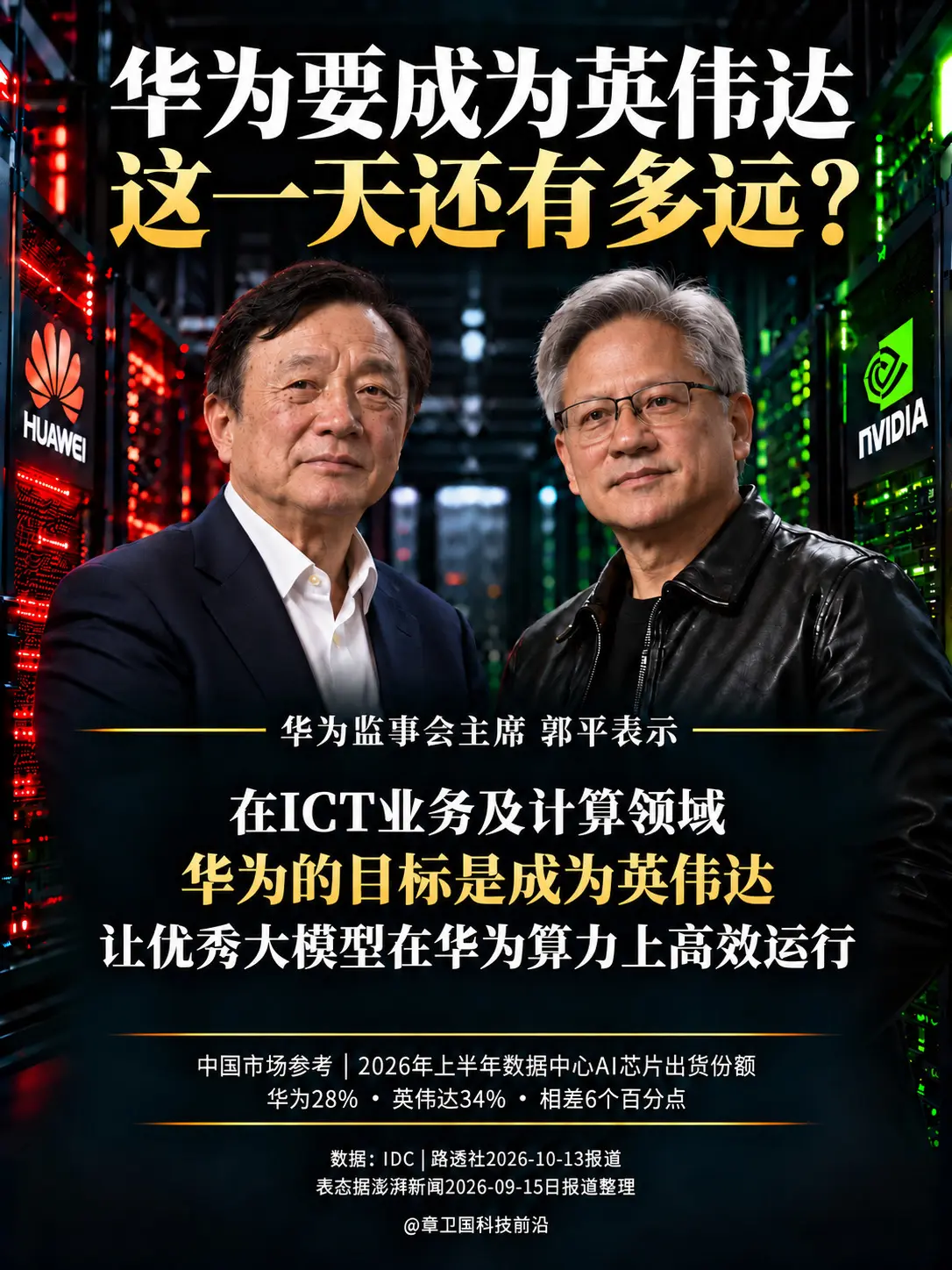 华为要成为英伟达，还有多远？从芯片到算力生态，你看好华为走到哪一步？