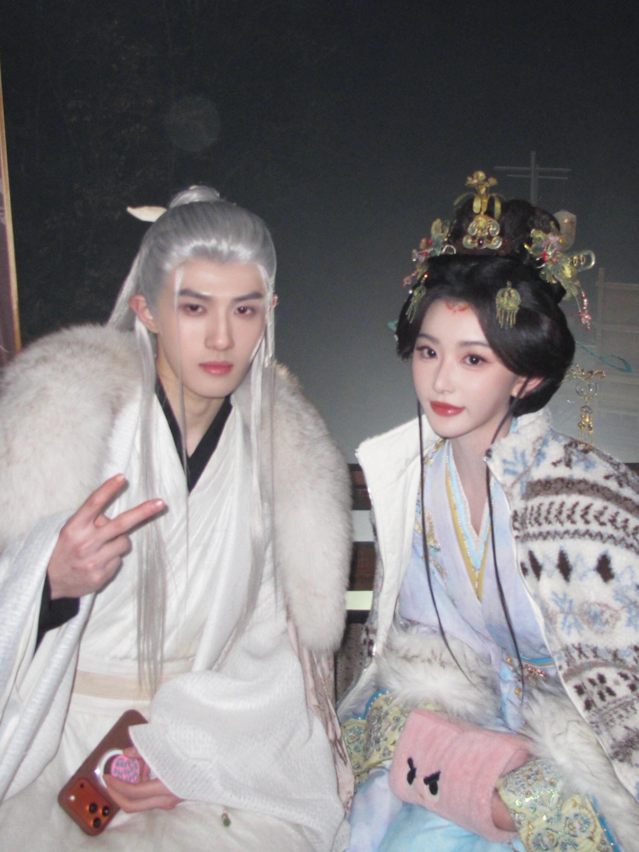 孔雪儿李述 ❄️孔雪儿昭阳公主 260801【图片】同组艺人📕提及我的姐姐！！