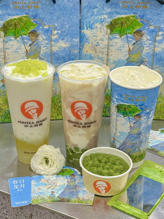 婶子联名莫奈！！春日新品美哭了。。。