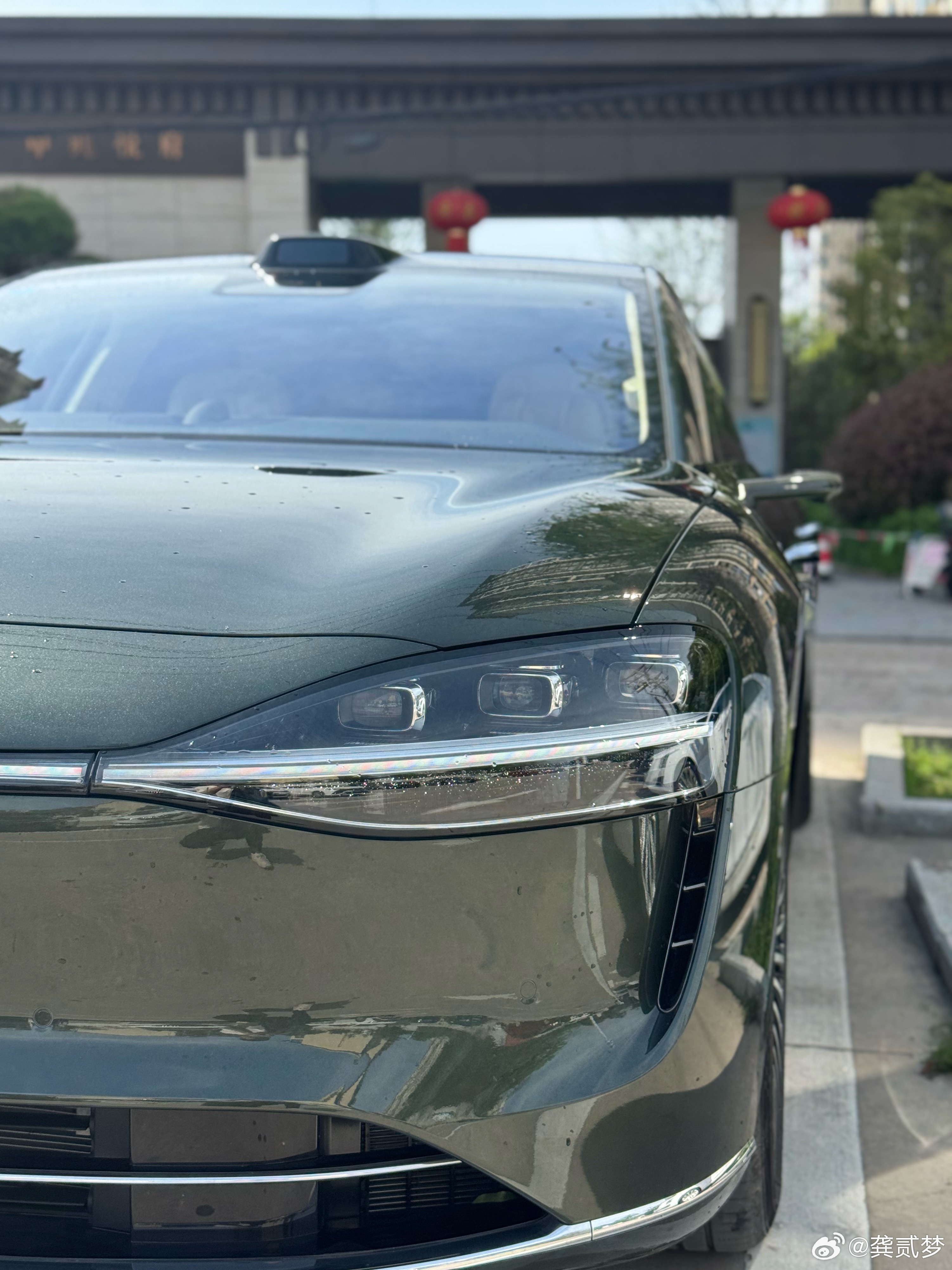 放假又吃多了洗洗车，运动一下 