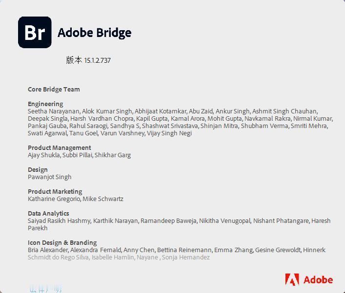 Adobe Bridge 2025 v15.1.2安装版已更新发布。