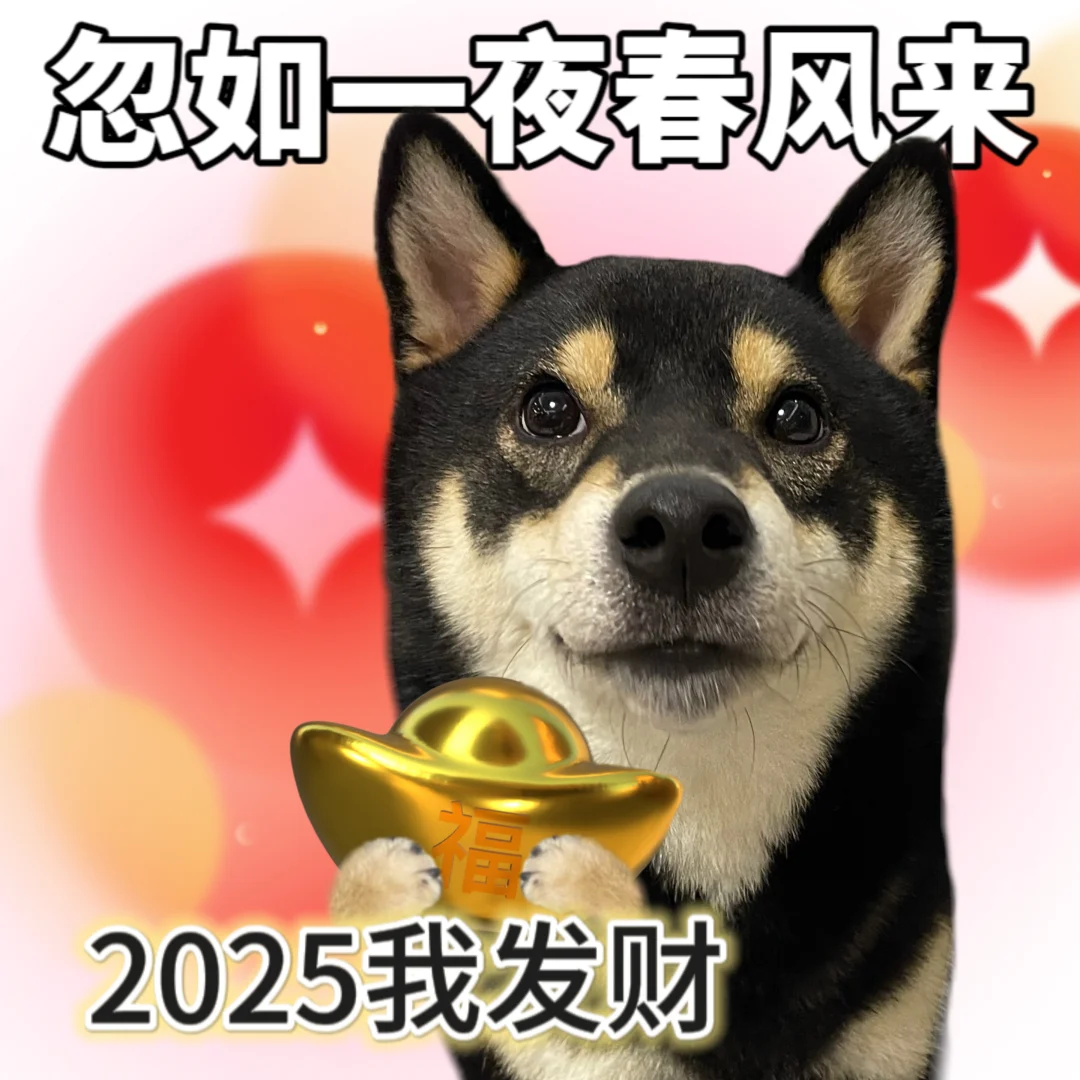 新的一年，好运连连，钱财多多