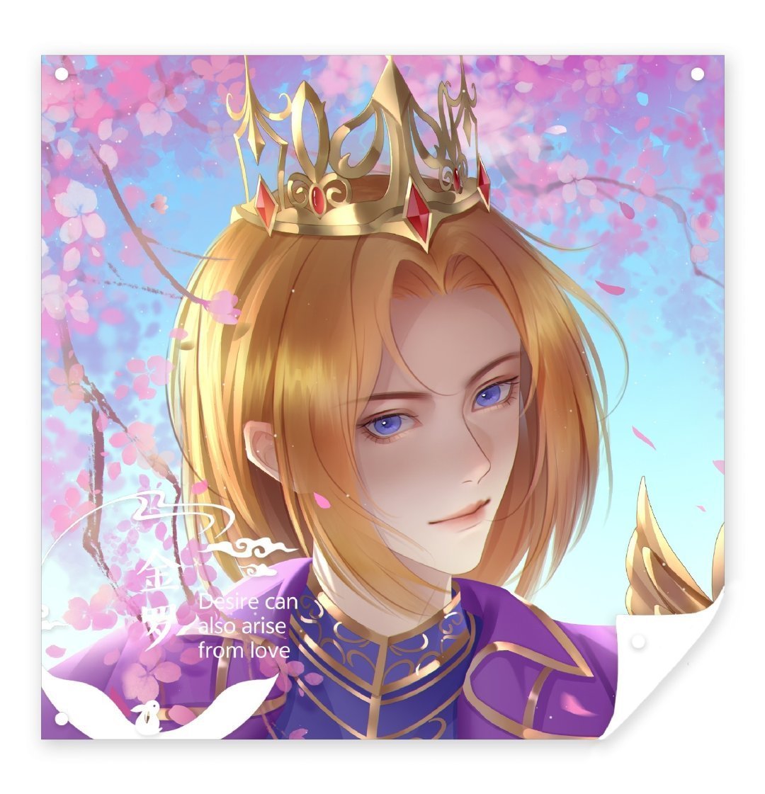 叶罗丽金王子🦴叶罗丽x金花冠💛精灵梦叶罗丽金王子“我把墙砌得很高 唯独给你留