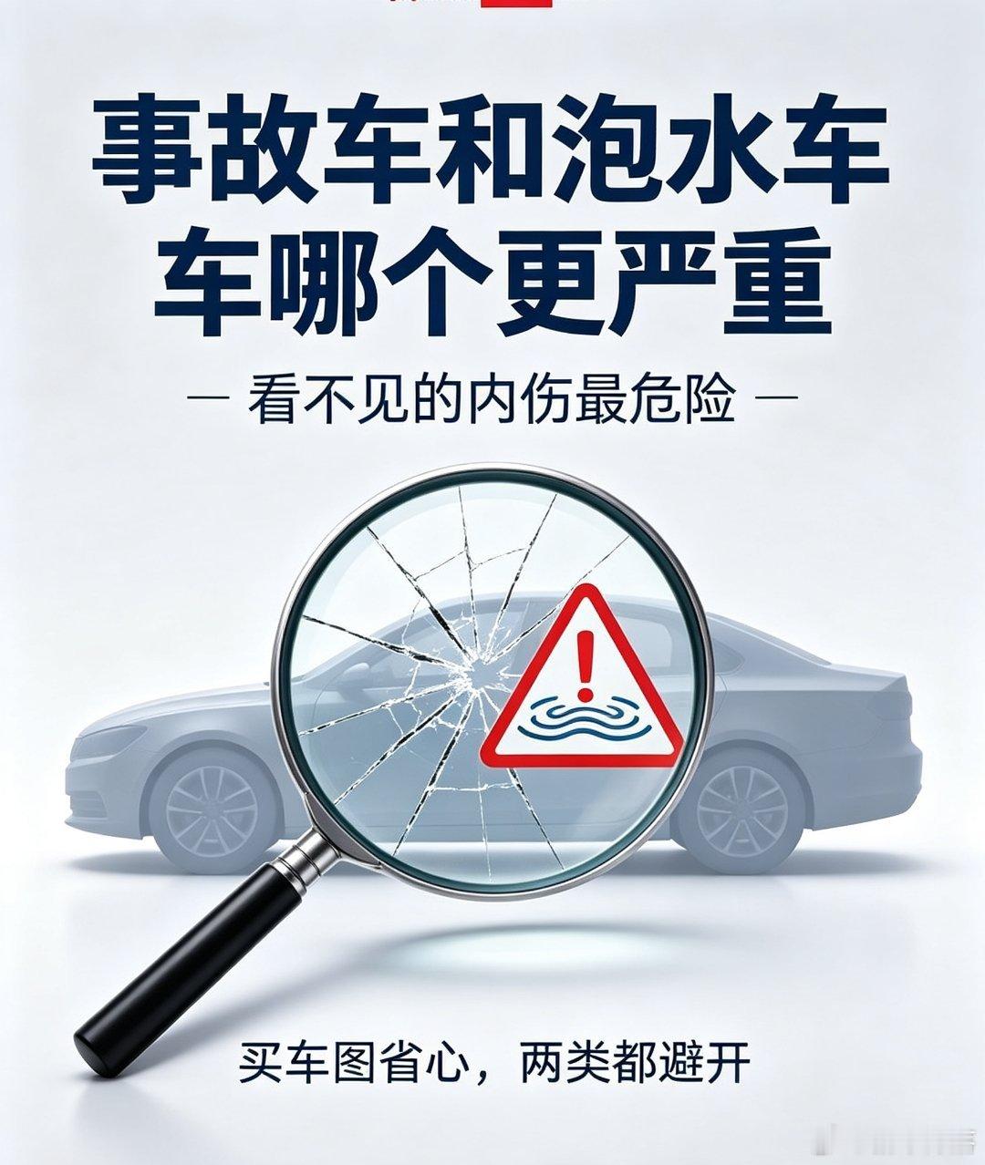 事故车和泡水车哪个更严重汽场全开 好多人选二手车都在纠结这个问题，但其实很多人都
