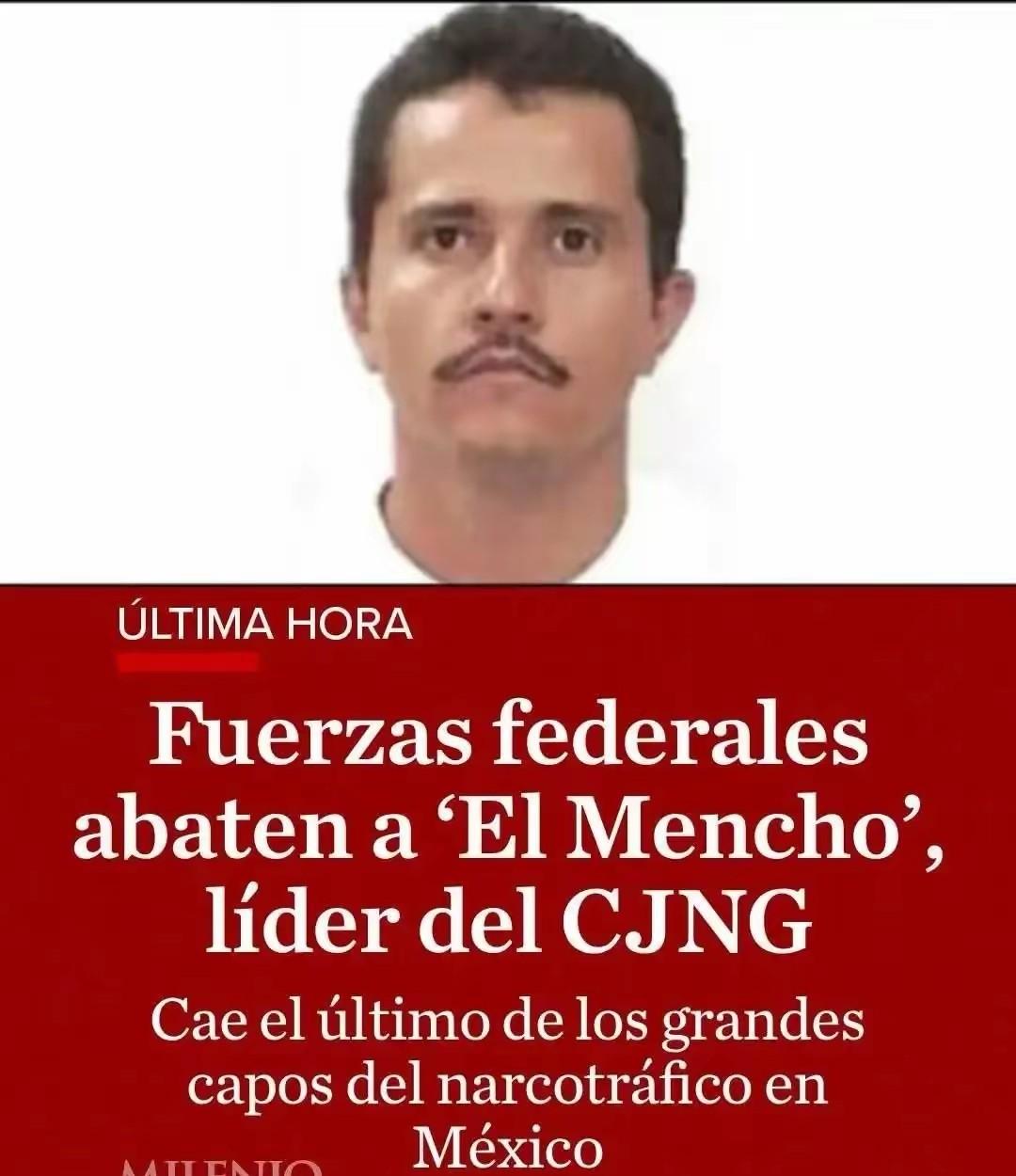 墨西哥那边“烧”起来了。不是因为节日，而是因为枪声和火光。2月22日，墨西哥最大