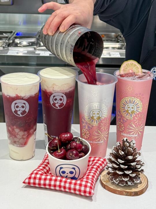 在茶百道花的zui值的一笔。。。。🍒