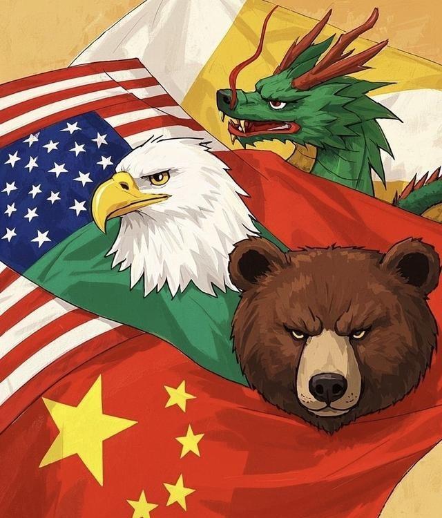 世界格局已经从中美俄的“一极两强”，变成“两极一强”，俄乌冲突前，美国是一极，中