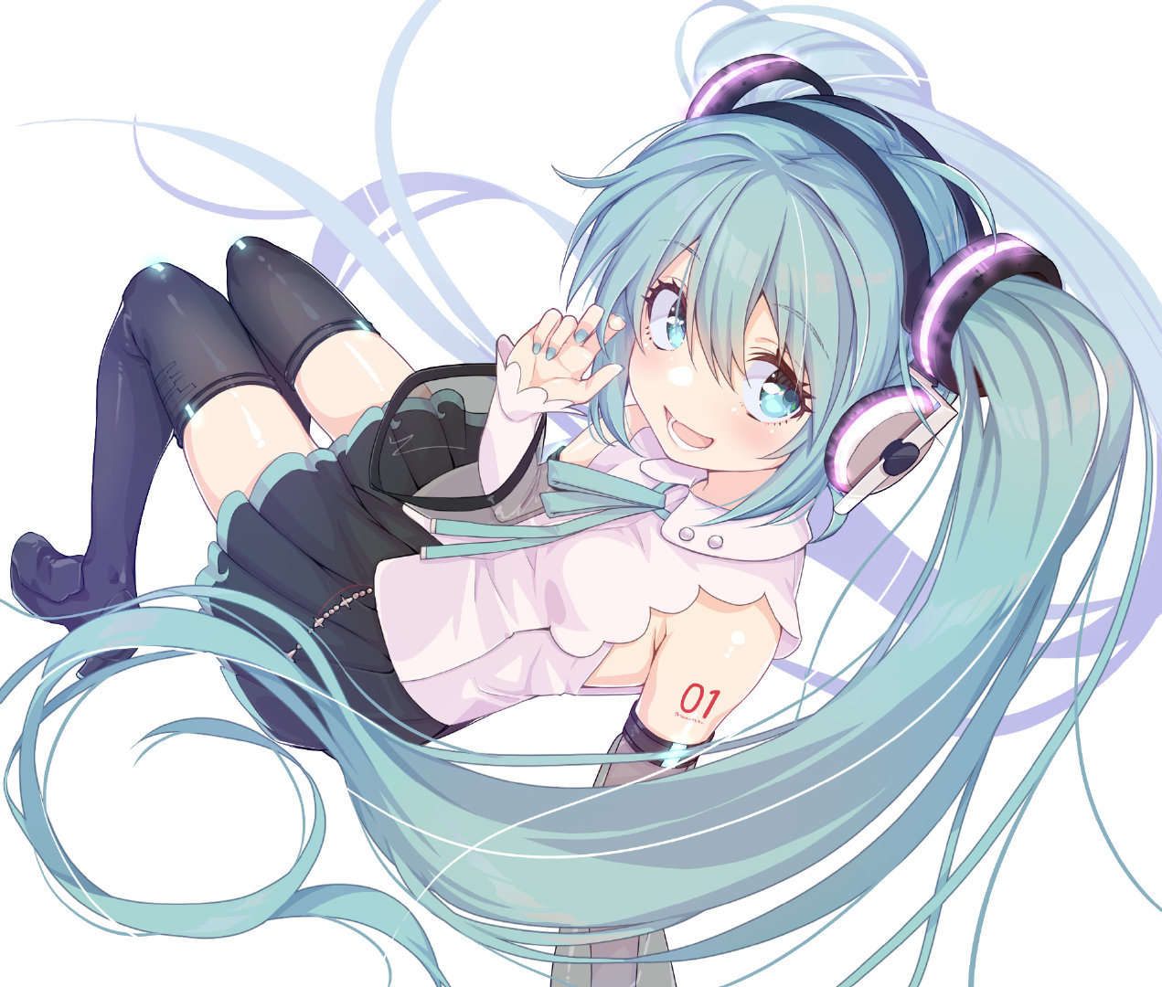 初音未来——画师: しか貴族，网页链接