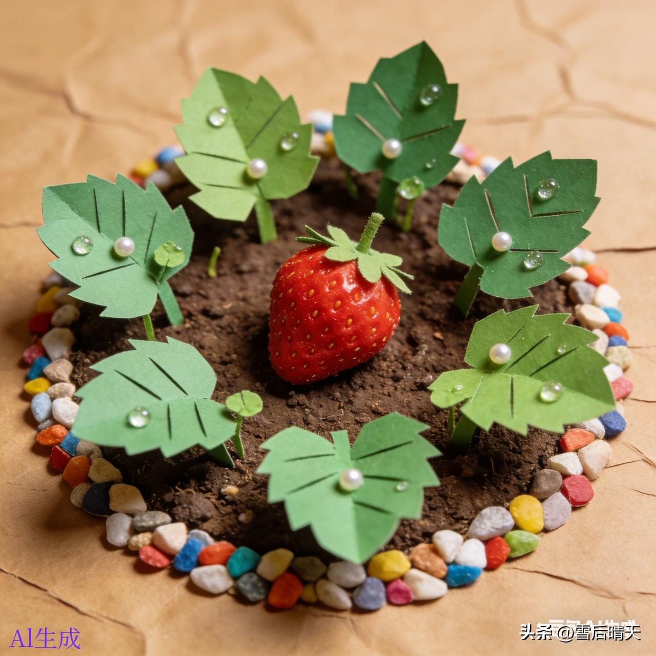 昨天晚上老公下班回来买了一篮草莓。
 准备用清水洗洗就吃！
我连忙说：可能有农药