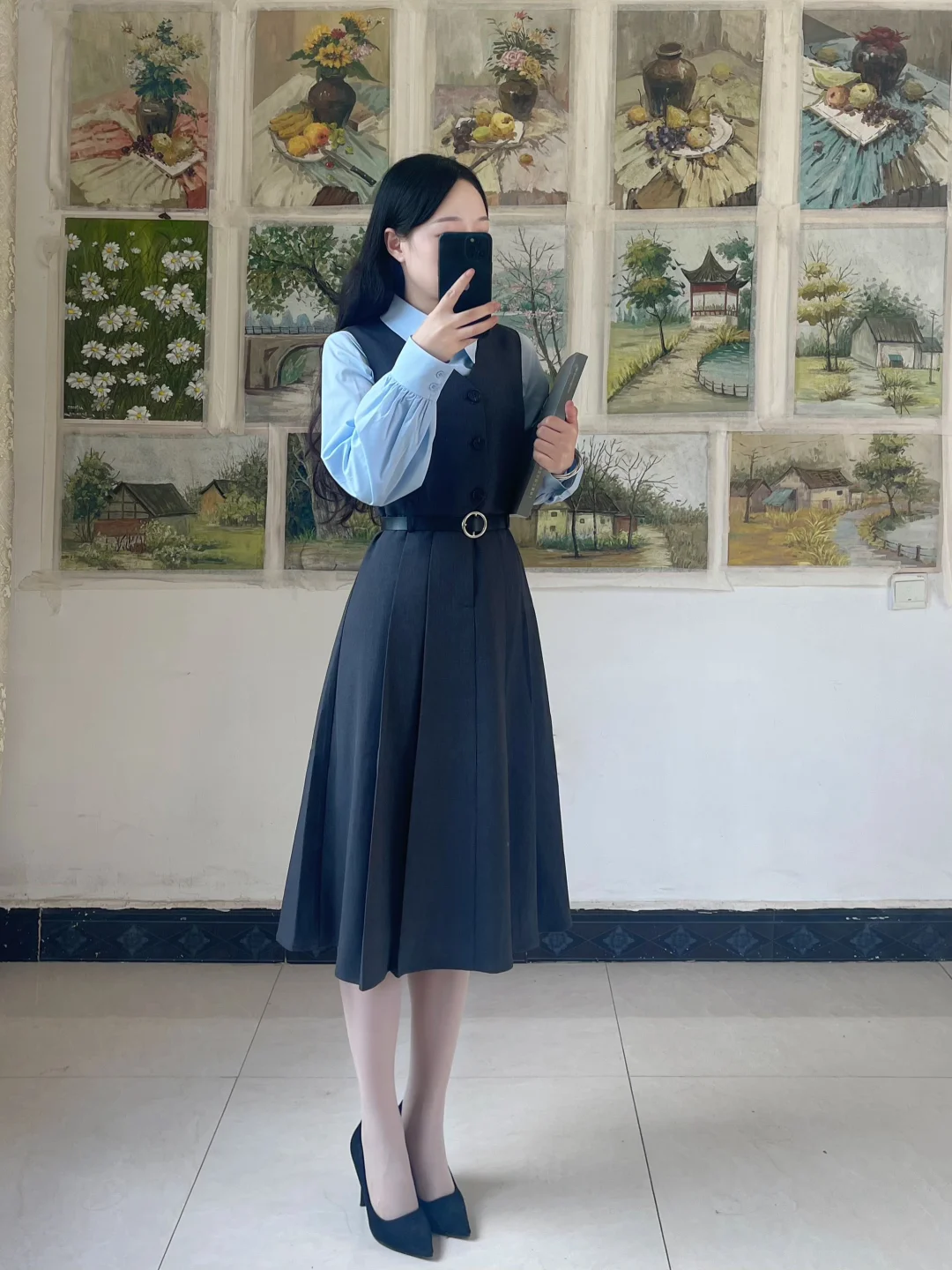 想穿漂亮裙子了！