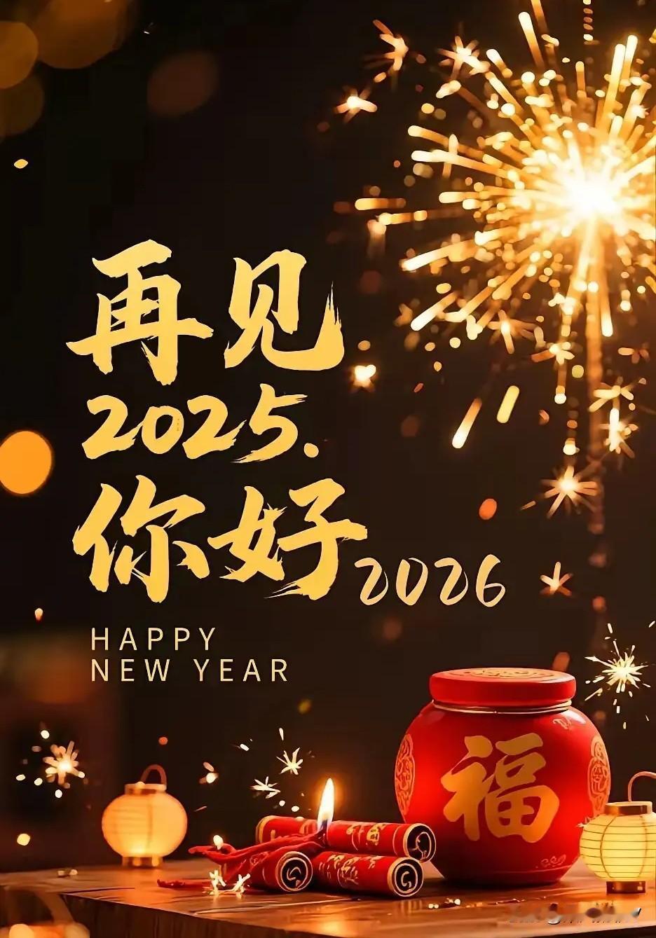 2025年，你也留下了一些遗憾，有过纠结和不甘。2025年的最后一天，就是最好的