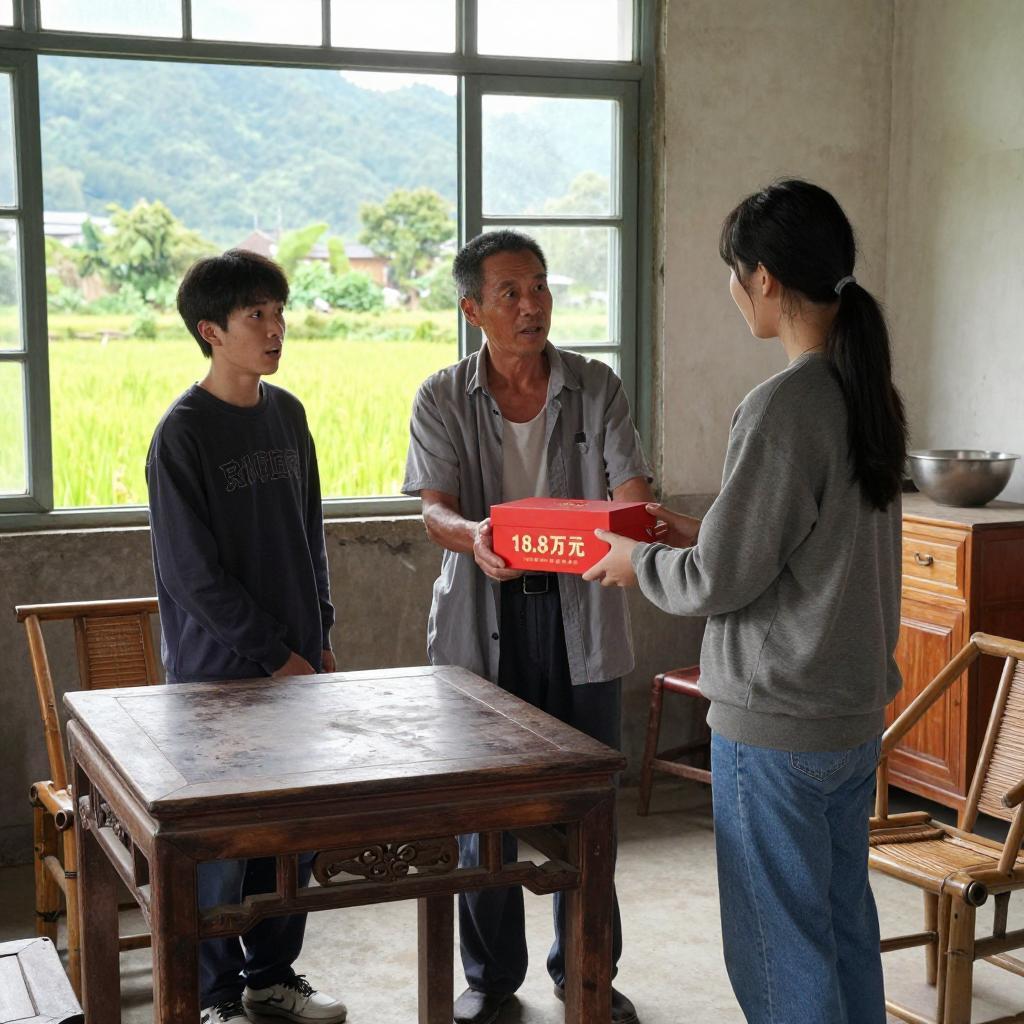 婚礼上他把18.8万彩礼退了，只留100块！这波操作看哭全网

2026年开春，