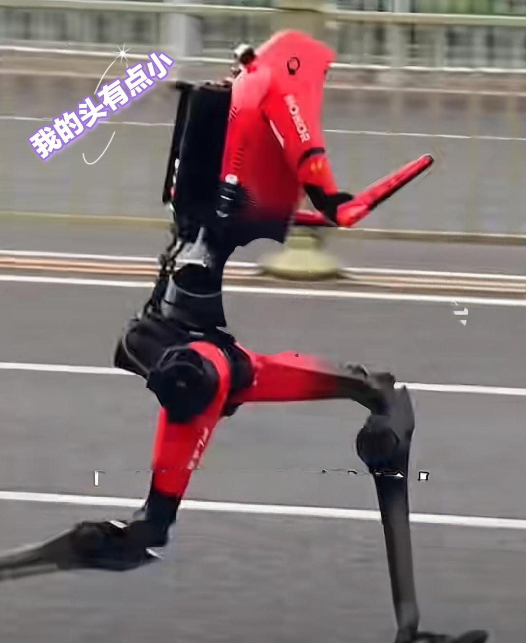 机器人半马比赛显眼包机器人合集来了，你最喜欢哪一款？