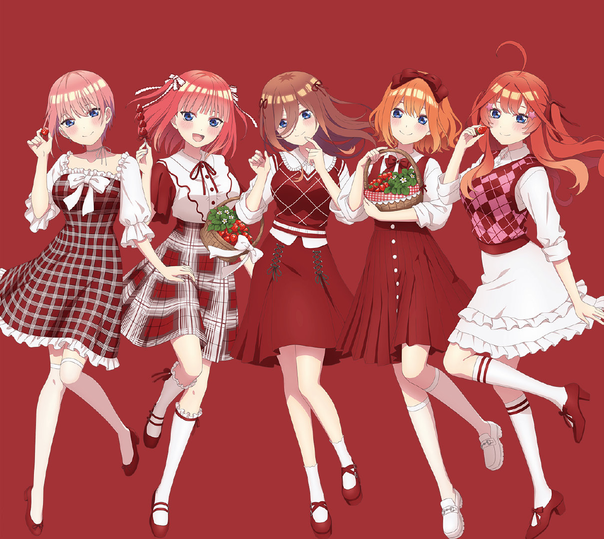 五等分的花嫁 新商品插图 谷子   动漫 ​​​​
